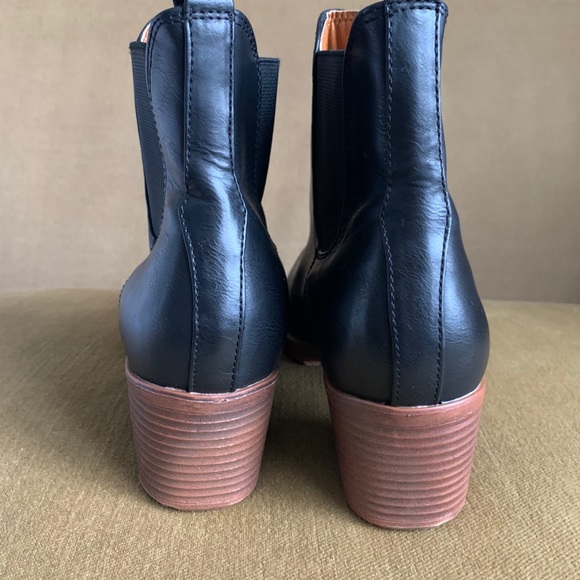 Black heeled ankle boots size 39 - Picture 2 of 6